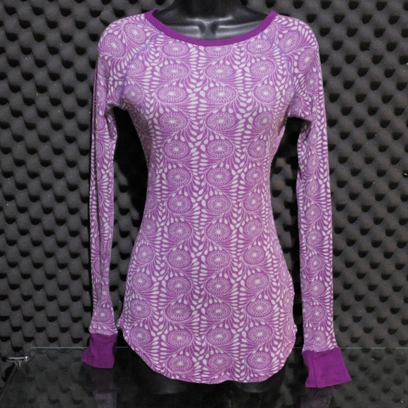 Free People Tops - Free People Purple Swirl Thermal